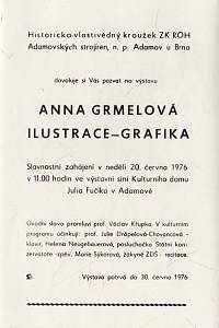 Křupka, Václav – Anna Grmelová - ilustrace, grafika (podpis)