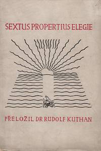 12102. Propertius, Sextus Aurelius – Sexta Propertia Elegie