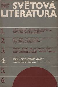 132598. Světová literatura, Revue zahraničních literatur, Ročník XII., číslo 4 (1967)