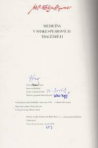 Shakespeare, William / Tesař, Vladimír (ed.) – Medicína v Shakespearových tragédiích