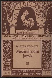 133842. Kamarýt, Stanislav – Mezinárodní jazyk