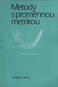 134294. Lukšan, Ladislav – Metody s proměnnou metrikou, Nepodmíněná minimalizace