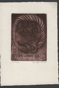206949. Králová, Marketa – Ex libris D.B.