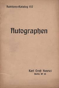 42063. Autographen, Literatur und Wissenschaft, Musik und Kunst, Aus verschiedenen Privatsammlungen