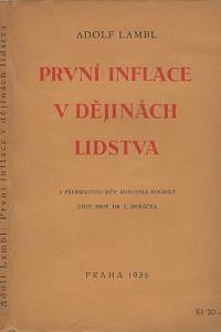 34260. Lambl , Adolf – První inflace v dějinách lidstva (podpis)
