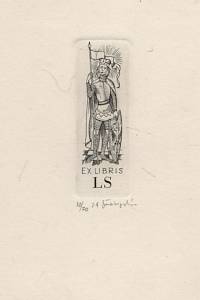 207169. Švengsbír, Jiří Antonín – Ex libris LS