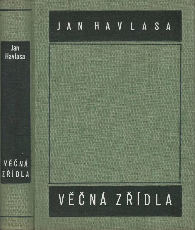 Havlasa, Jan – Věčná zřídla, Tahitský román (podpis)