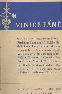 135672. Vinice Páně, Náboženský věstník, Ročník XI. (1941-1942)