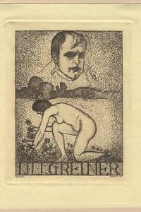 207371. Gara, Arnold – [Ex libris] Lili Greiner