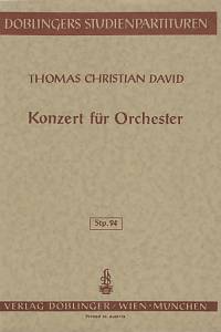 135352. David, Thomas Christian – Konzert für Orchester