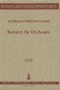 135352. David, Thomas Christian – Konzert für Orchester