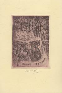 205190. Krátký, Bohumil – ExLibris J. B. Stomph