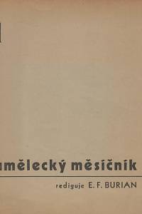 136114. Umělecký měsíčník, Ročník XIII, číslo 1-10 (1949-1950)