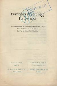 136570. Editiones Medicinae Helveticae, Katalog Herbst 1947 = Catalogue Automne 1947 = Catalog Autumn 1947