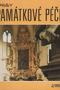 137105. Zprávy památkové péče, Časopis státní památkové péče, Ročník LII., číslo 2 (1992)