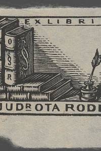 203451. Nauman, Arno – Exlibris JUDr. Ota Rodr