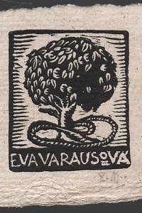 204104. Macková, Anna – [Ex libris] Eva Varausová