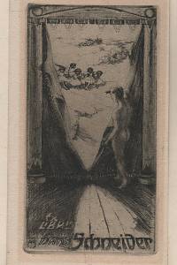 207724. Ex libris Hans Schneider
