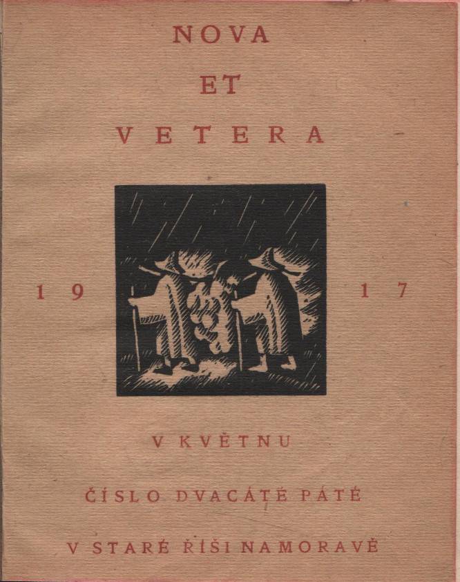 Nova et Vetera v květnu 1917, číslo dvacáté páté