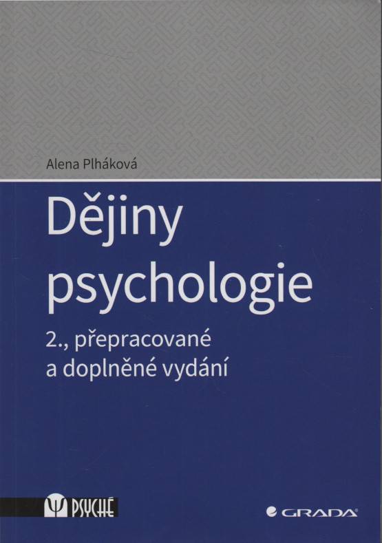Plháková, Alena – Dějiny psychologie
