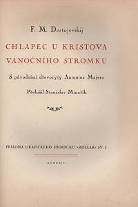 Hollar : čtvrtletní sborník grafické práce. Ročník I. (1923-1924)
