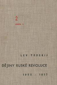 53450. Trockij, Lev – Dějiny ruské revoluce (1905-1917) III. - Říjnová revoluce