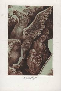 207863. Krátký, Bohumil – Ex libris Alžběta Peřinová
