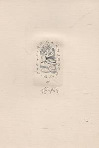 207880. Švengsbír, Jiří Antonín – Exlibris Jiří Novotný