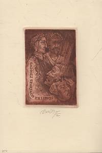 207883. Krátký, Bohumil – Gadioli Spartaco exlibris