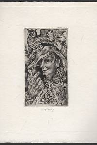 207885. Krátký, Bohumil – Exlibris Johan H.A. Jansen
