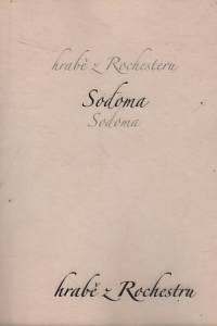 138451. Rochester, John Wilmot – Sodoma / hrabě z Rochesteru