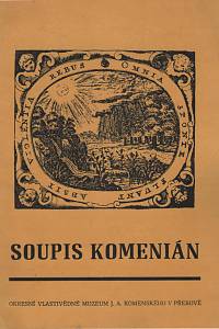 138796. Hýbl, František / Lapáček, Jiří – Soupis komenián