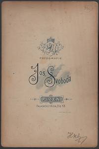 [ateliér] Jos. Svoboda, fotografie Plzeň, Palackého třída čís. 13 – fotografie tří dětí