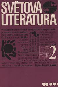 110824. Světová literatura, Revue zahraničních literatur, Ročník XIII., číslo 2 (1968)