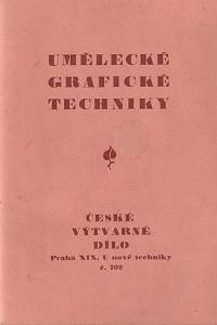 33629. Umělecké grafické techniky