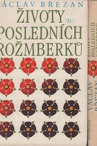 4335. Březan, Václav – Životy posledních Rožmberků