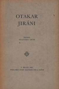 60189. Groh, František – Otakar Jiráni
