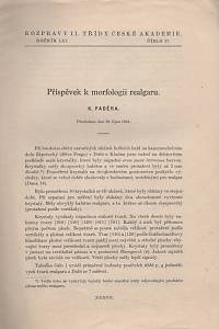 139544. Paděra, Karel – Příspěvek k morfologii realgaru