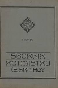 56948. Sborník rotmistrů čs. armády, Ročník I. (1924)