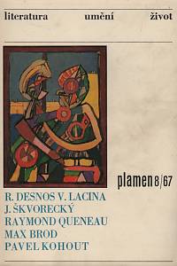 128178. Plamen, Měsíčník pro literaturu, umění a život, Ročník IX., číslo 8 (srpen 1967)