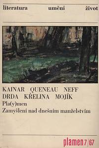 140263. Plamen, Měsíčník pro literaturu, umění a život, Ročník IX., číslo 7 (červenec 1967)