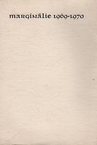 140450. Marginálie 1969-1970 : bibliofilský sborník