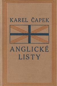 140815. Čapek, Karel – Anglické listy