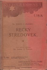83305. Prášek, Justin Václav – Řecký středověk