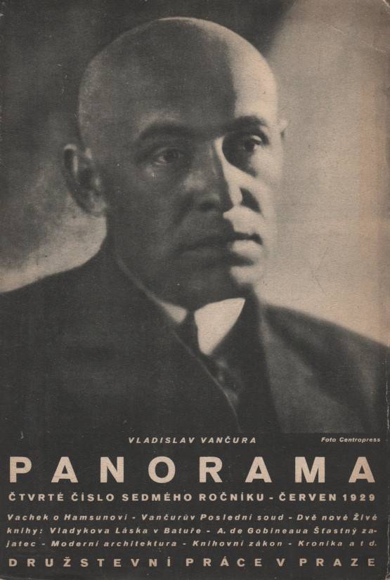 Panorama, Kulturní zpravodaj, Ročník VII., číslo 4 (červen 1929)