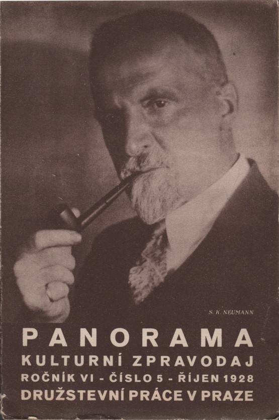 Panorama, Kulturní zpravodaj, Ročník VI., číslo 5 (říjen 1928)