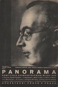 140936. Panorama, Kulturní zpravodaj, Ročník VII., číslo 8 (říjen 1929)