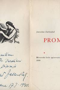 Zatloukal, Jaroslav – Proměny (podpis)