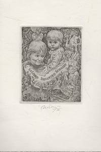 208534. Krátký, Bohumil – ExLibris Siegfried Schmidt