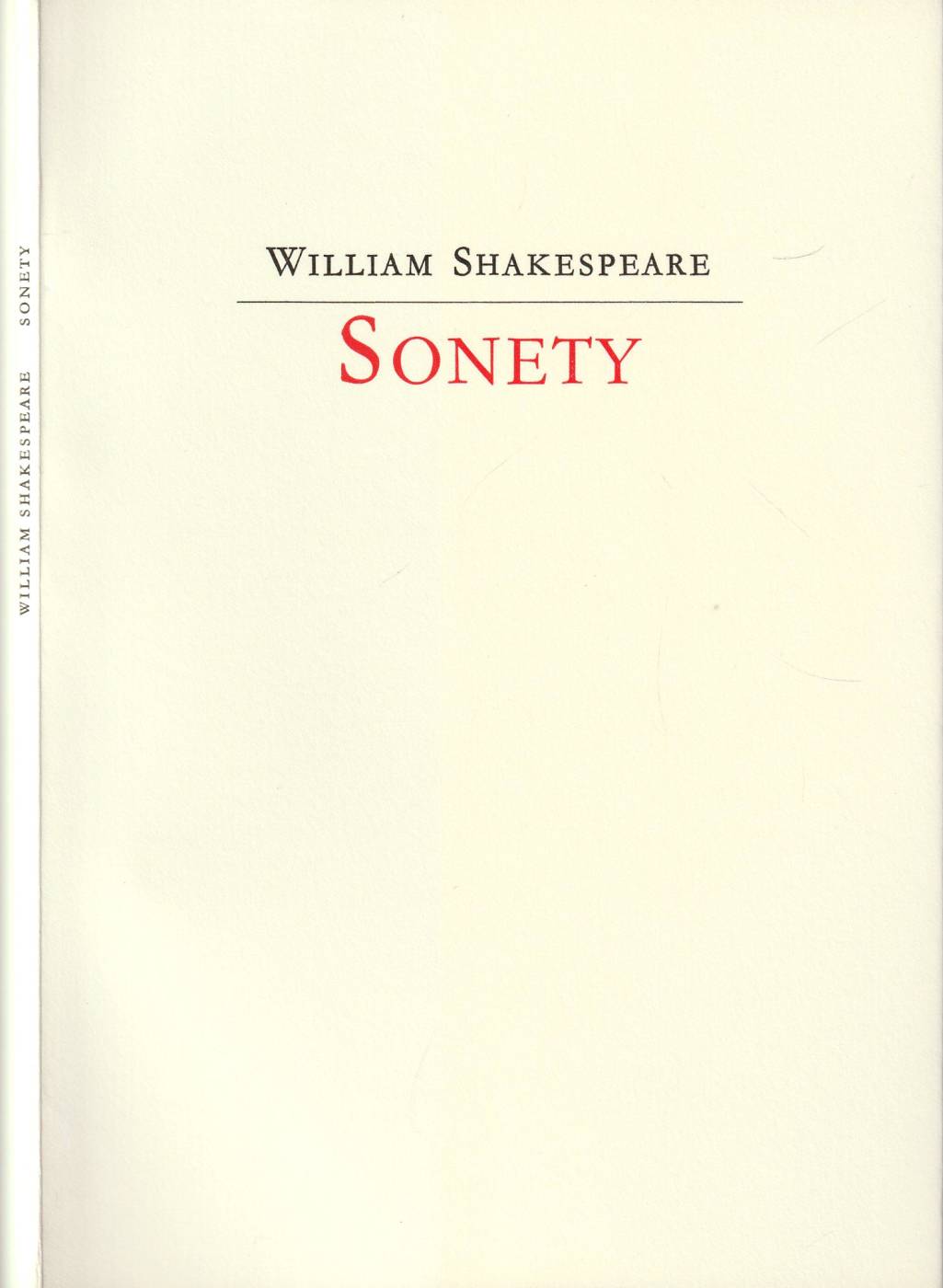 Shakespeare, William – Sonety